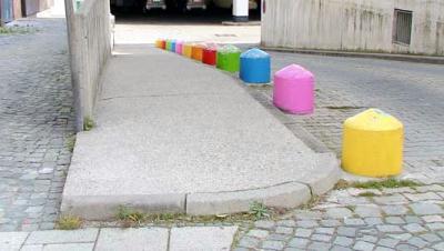 bunte Poppel in Schwabing