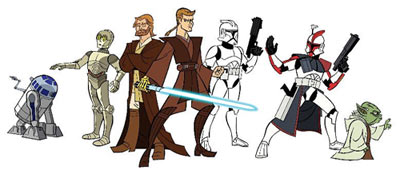 star wars - clone wars - mini tv series