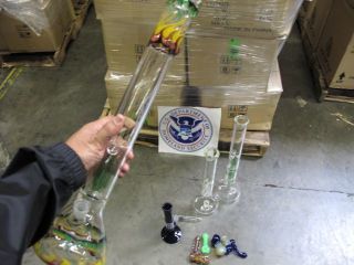 bongs at L.A. Harbor listed as Christmas ornaments